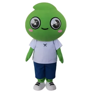 Customized Cartoon Character Mascot Costume Green Frog Animal Unicorn Elephant Mascot Costumes