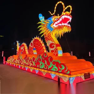 Customized Chinese Silk Dragon Lantern Festival Decorations Thanksgiving Father’s Day Graduation Ramadan Durable Iron High