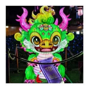 Customized Chinese Silk Dragon Lantern Festival Decorations for Spring Mid Autumn Shopping Mall Square Party Handcrafted Crafts