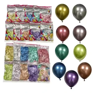 Customized Colorful Latex Balloon Round Glossy Latex Balloons Bulk Party Supplies Festival Advertising