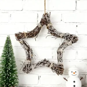 Customized Handmade Branch Star Decorations for the Holiday Season Specially for Christmas Period
