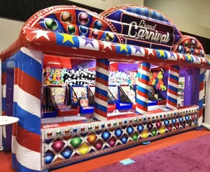 Customized Hot Carnival Games Inflatable Carnival Treat Shop Inflatable Concession Stand for Event