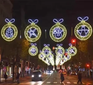 Customized IP65 Rated LED Carnival Festival Motif Light for Ramadan Street Decoration