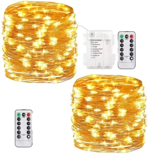Customized Led Christmas Lights for Malls Deco IP65 Rated Remote Control 50 100 LED Options