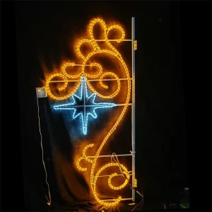 Customized Outdoor LED Street Lamp Decorative Pendant with Spring Festival Motif Lights for Municipal Landscape Festive Lighting