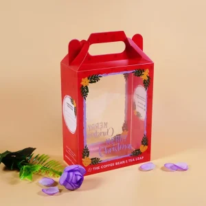 Customized Packaging Boxes Plastic Candy Box for Gift Santa Elf Snowman Elk Xmas Present Candy Cookie PET Boxes