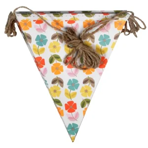 Customized Party Decoration Bunting Patterned Paper Polyester