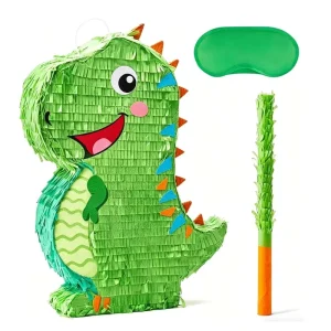 Cute Dinosaur Pinata for Kids Fun Party Game & Decoration for Children Birthday Celebration
