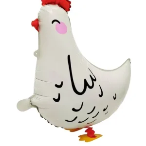 Cute Farm Zoo Walking Animal Foil Balloons Walking Pet Air Walker Balloon for Jungle Safari Theme Birthday Party Decor