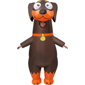 Dachshund Inflatable Suit Halloween Dachshund Inflatable Costume Christmas Performance Costume