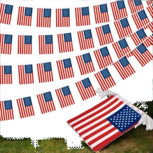 Decoration America Canada Mexico International World Flags Banner Mini National String Bunting Flag