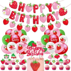 Decoration Fruit and Strawberry themed Birthday Party Decoration Party Supplies