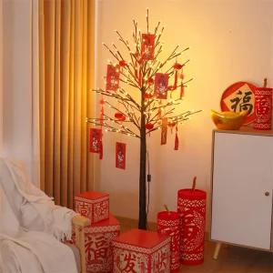 Decoration New Year Decoration Pendant Lantern Red Envelope Hanging Decoration LED Christmas Tree Light Scene Arrangement