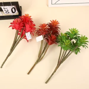 Decorative Plants Succulents Green Quiet Night Lotus Products Jungle Ornaments Carport Rare Artificial Succulents