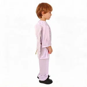 Deluxe Child’s Angel Outfit Heavenly White Costume with Wing Ideal for Nativity Scenes Halloween & Costume Parties