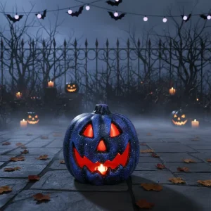 Design Pumpkin Light Halloween Decoration Outdoor Hanging Pumpkin LED Halloween Decor Jack O Lanterns Light up