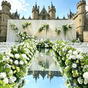 Detachable Retro Modern Mirror Aisle Runner Professional Dance Floor Wedding Event