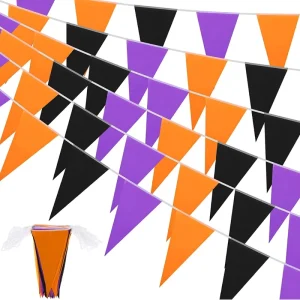 Digital Printing PENNANT Triangular Flag Decorative Banners for Birthday Party Streamers Christmas Banners
