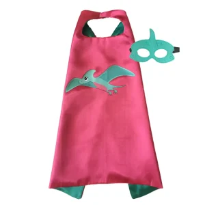 Dinosaur Costume Cloak with Mask Halloween Cosplay Costume