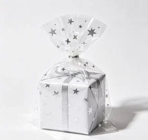 Disposable Custom Brand Printed Plastic Holiday Gift Bag Waterproof Stand up Pouch for Candy Snacks