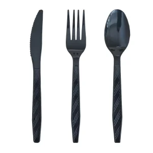 Disposable Plastic Knife Fork Spoon Set for Children’s Birthday Parties for Picnics and Meetings