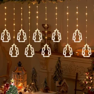 Diwali Divas Diya Eid Ramadan Muslim Party Holiday Window Curtain Festival Light Outdoor Bedroom Wall Decorations PVC