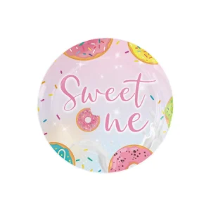 Doughnut Birthday Theme Party Decoration Sets Party Supplies Disposable Paper Plate Napkins Cups Sets