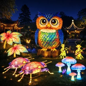 Dream Forest Theme Light Set suitable for outdoor zoos and parks customized waterproof durable non toxic reusable