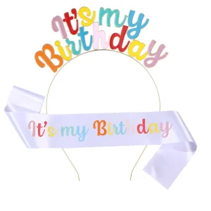 Durable Birthday Girl Tiara Headband for Party Supplies