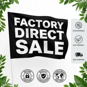 Durable Polyester Flag Banner 3ft X 5ft Promotion Custom High Quality for Advertising Bulk Free Design Sale Y