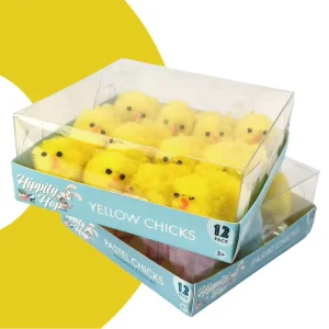 Easter Chicken Set Chenille Baby Chick Decorations