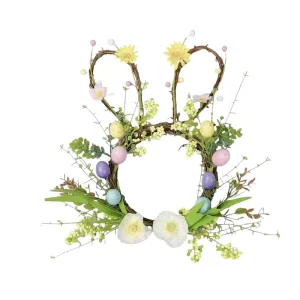 Easter Decoration Wreath Party Festival Home Decor Hanging Indoor Front Door Wall Decoration