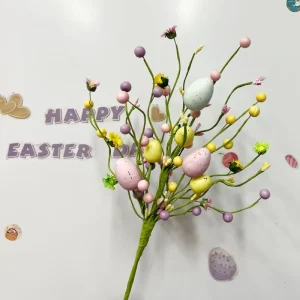 Easter Egg Decoration Branches Easter Home Decorations Decorative Items DIY Egg Branch Flower Bouquets