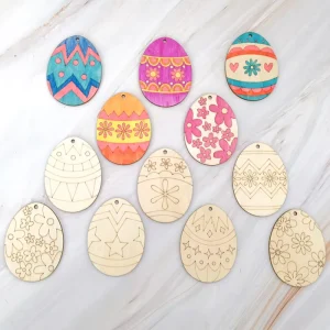 Easter Egg Decorations for Parties Including DIY Crafts and Hanging Ornaments