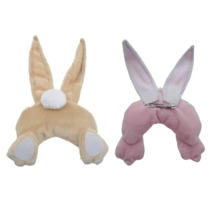 Easter Home Decor Plush Rabbit Easter Bunny Decoration with Clip Plush Bunny Butt and Ears Decor for Easter