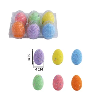 Easter PVC Foam Luminous Colored Eggs Numbers Box Packed Eco friendly Hanging Outdoor Decorative Customized Color