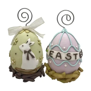 Easter Tabletop Home Decor Easter Eggs Holder Ornaments