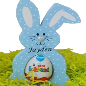 Easter Wooden Bunny Egg Holder Decoration Happy Easter Rabbit Egg Holder