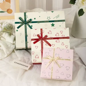 Eco Friendly Holiday Birthday Gift Box Packaging Box Tiandi Gai Handheld Gift Box Valentine’s Day Gift Box Empty Box