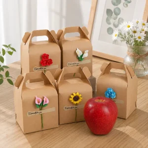 Eco Friendly Paper Packaging Box With Custom Logo for Sustainable Retail and Christmas Eve