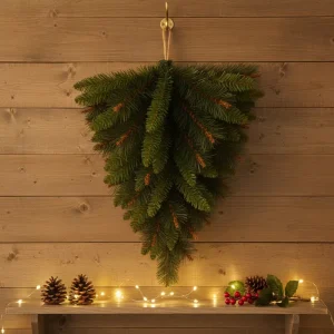 Eco Friendly Plug In LED Christmas Ornament Set with 500-1000 Warm White LEDs for Indoor Tree and Home