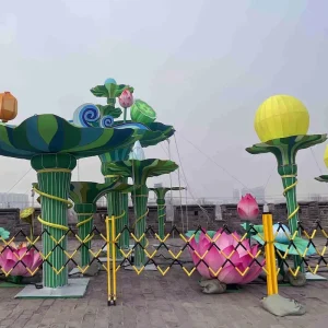 Eco friendly Energy saving Chinese Lantern Botanical Garden Lanterns for Festive Decorations