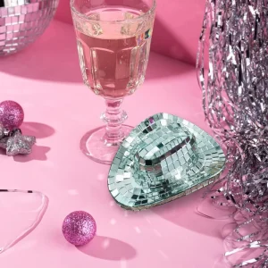 Eco friendly High Quality Glass Disco Mirror Fashion Hat Decoration for Festival and Bar Parties Party Supplies