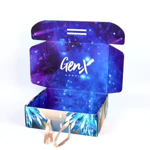 Elegant Christmas Jewelry Gift Box Set Luxury Folding Paper Mailer Packaging for Wedding Present