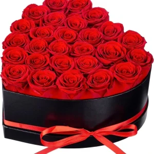 Eternal Forever Flower Preserved Rose in M Size Gift Box Artificial Flowers Wedding Decor
