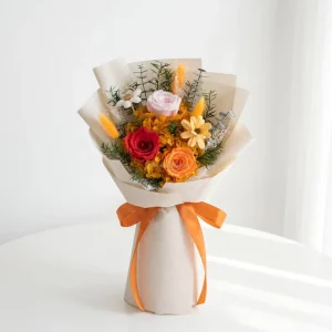 Eternal Roses Bouquets Supplies Dried Preserved Flowers for Mom Valentine’s Day Graduation Birthday Christmas Anniversary Bulk