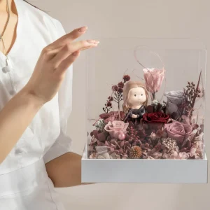 Eternal Roses Preserved Flowers Rosas Eternas Preservadas Decorative Rose Forever Box Gift Preserved Roses
