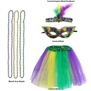 European American Carnival Halloween Decoration with Sequined Feather Three Color Headband Cross Border Decorations