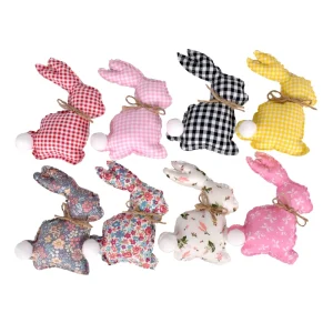 European American Resurrection Party Easter Home Tray Decoration New Fabric Fur Ball Bunny Holiday Supplies
