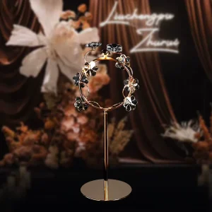 European Luxury Wedding Party Decorations Supplies Table Centerpiece Venue Decoration Props Ornaments Wedding Decor